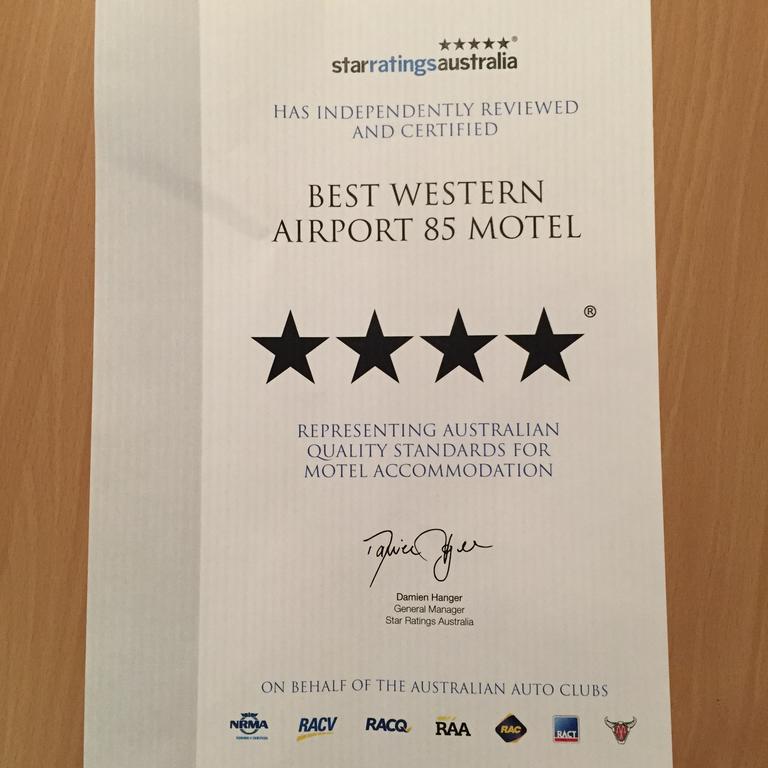 Best Western Airport 85 Motel Brisbane Exterior foto